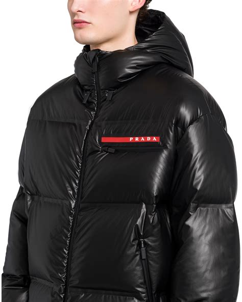 prada mens parka|men's Prada puffer jacket.